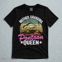 Lake Life Women Mom Mother Grandma Pontoon T-Shirt thumb 5