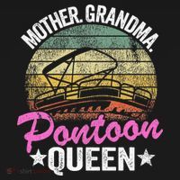 Lake Life Women Mom Mother Grandma Pontoon Women's Tank Top thumb 5
