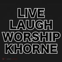 Live Laugh Worship Khorne Chaos God Bucket Hat thumb 4