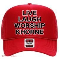 Live Laugh Worship Khorne Chaos God Hat thumb 0