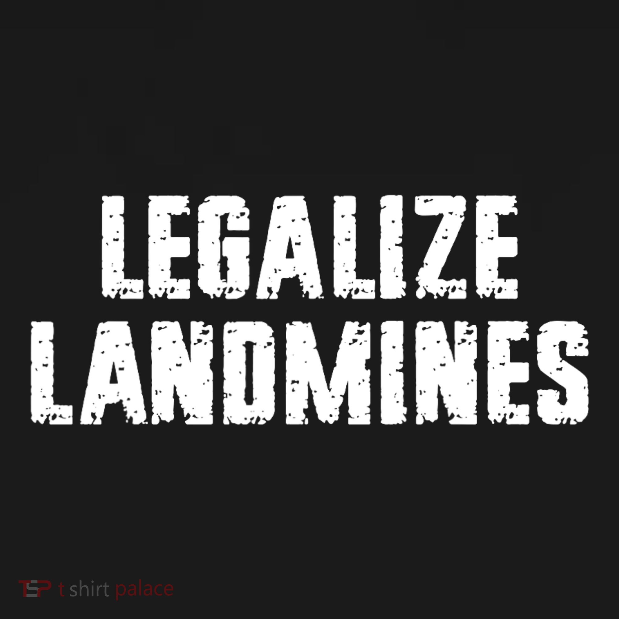 Legalize Landmines Women Funny Travel Women's Tank Top