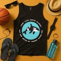 Long Live White Gladis May Her Reign Of Terror Never End Reign Of Terror Whale Tank Top thumb 4