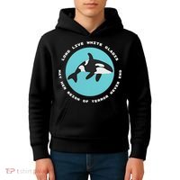 Long Live White Gladis May Her Reign Of Terror Never End Reign Of Terror Whale Kids Hoodie thumb 4