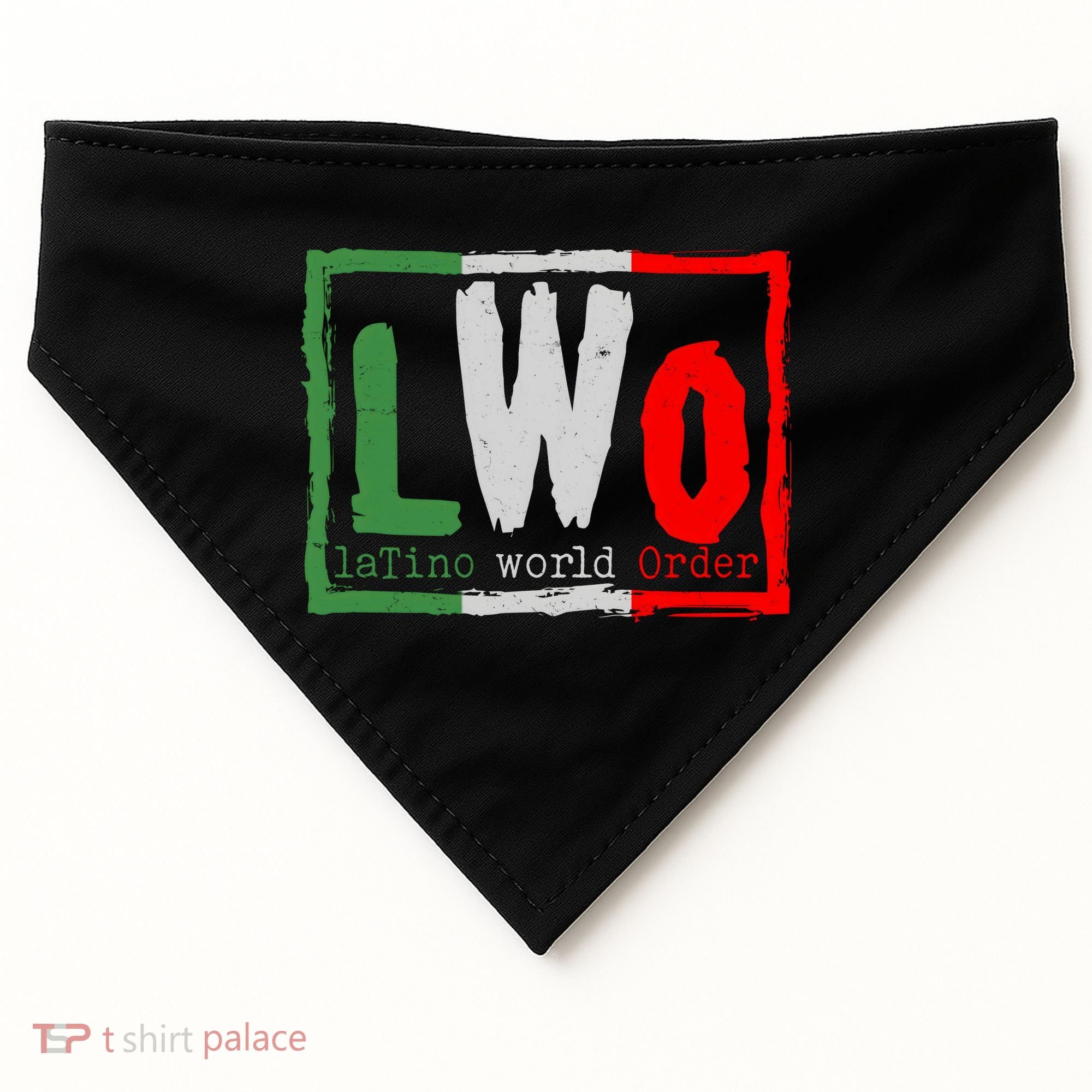 LWO Latino World Order Wrestling Fan USA-Made Doggie Bandana