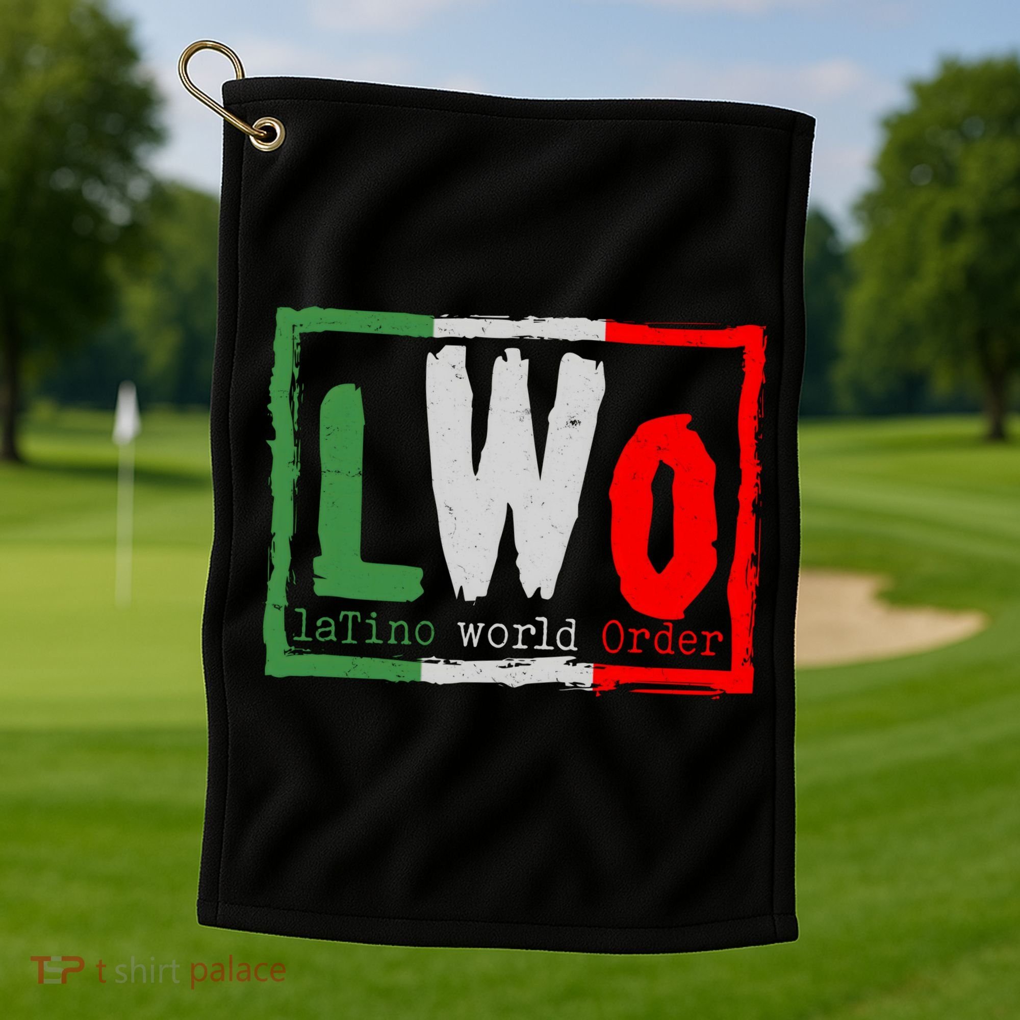 LWO Latino World Order Wrestling Fan Golf Towel