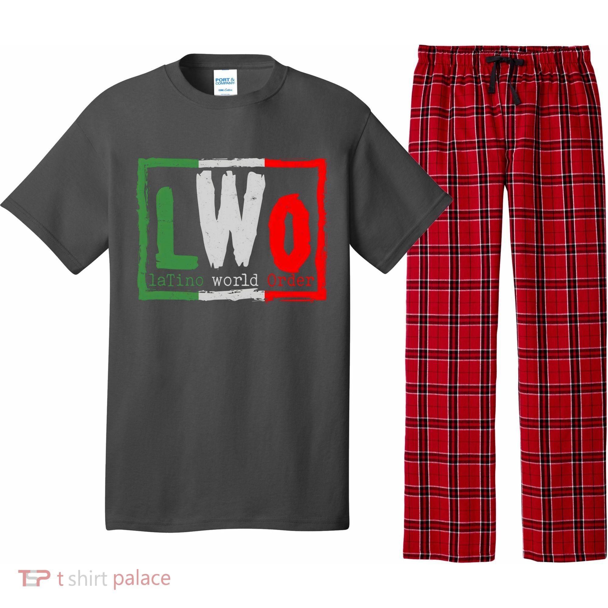 LWO Latino World Order Wrestling Fan Pajama Set