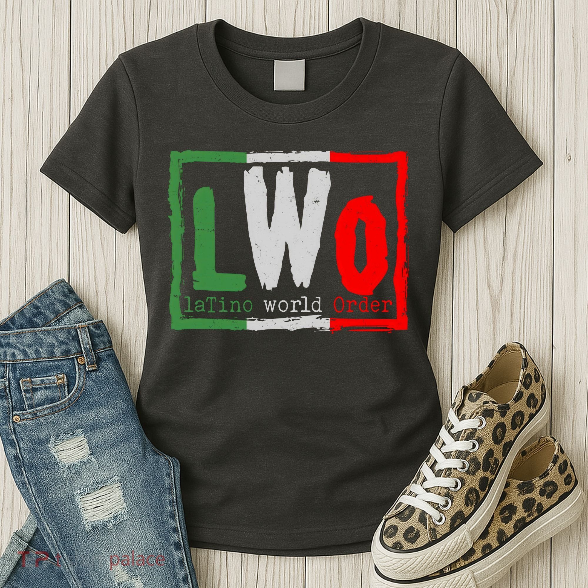 LWO Latino World Order Wrestling Fan Women's T-Shirt