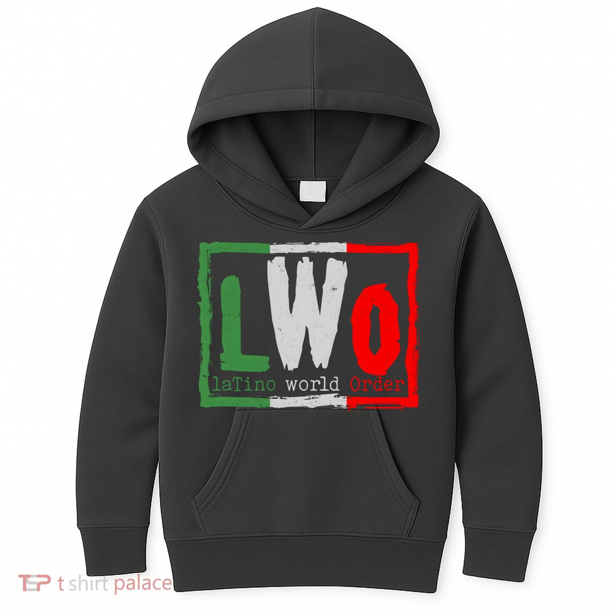 LWO Latino World Order Wrestling Fan Kids Hoodie