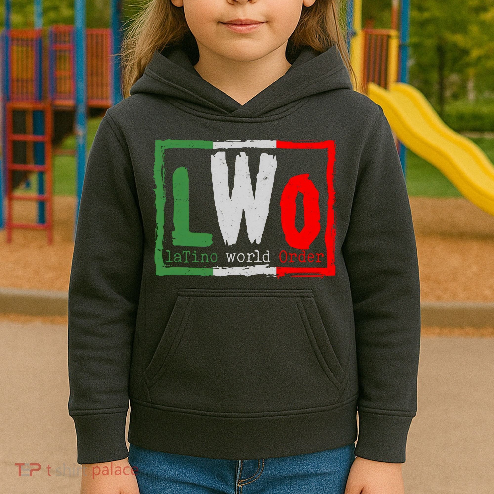LWO Latino World Order Wrestling Fan Kids Hoodie