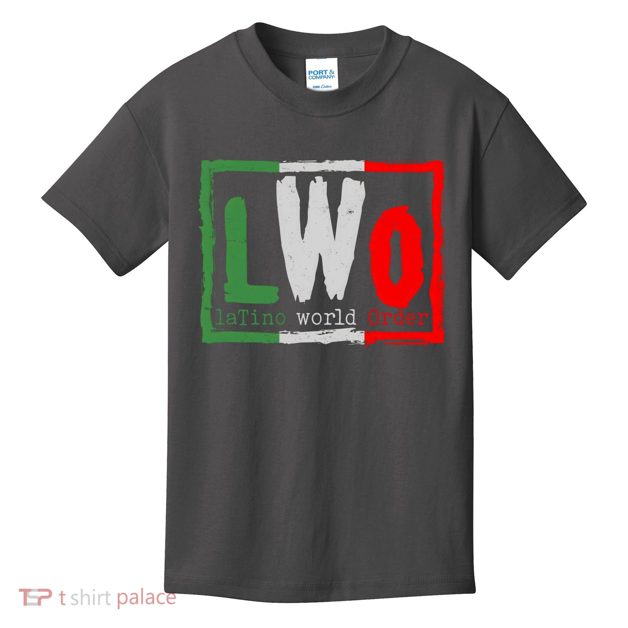 LWO Latino World Order Wrestling Fan Kids T-Shirt