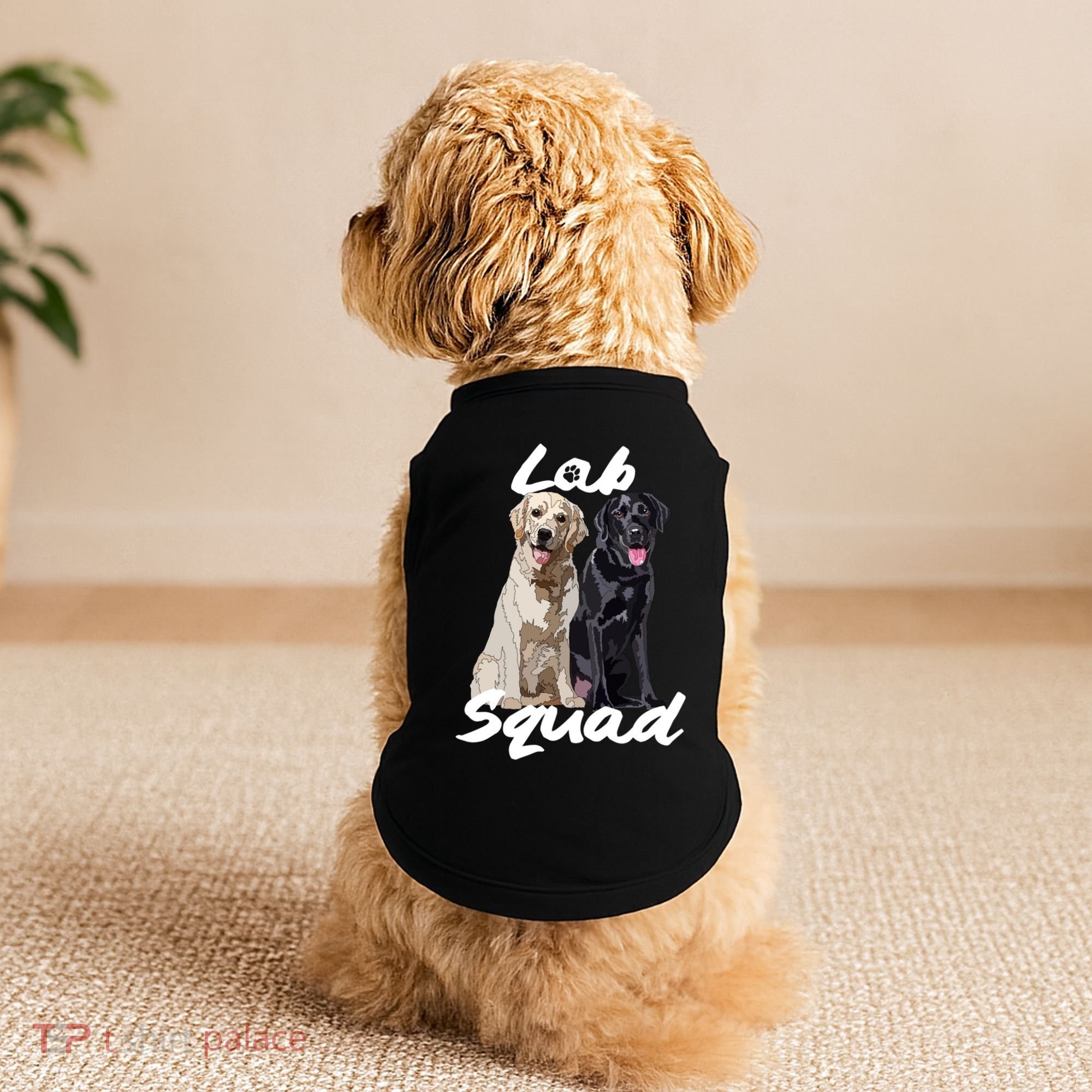 Labrador Lover Yellow Black Lab Squad Lab Mom Dad Cute Gift Doggie Tank