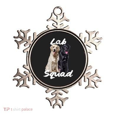 Labrador Lover Yellow Black Lab Squad Lab Mom Dad Cute Gift Ornament