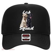 Labrador Lover Yellow Black Lab Squad Lab Mom Dad Cute Gift Hat thumb 0