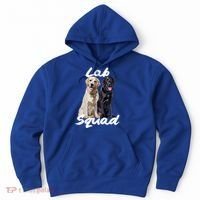 Labrador Lover Yellow Black Lab Squad Lab Mom Dad Cute Gift Hoodie thumb 0