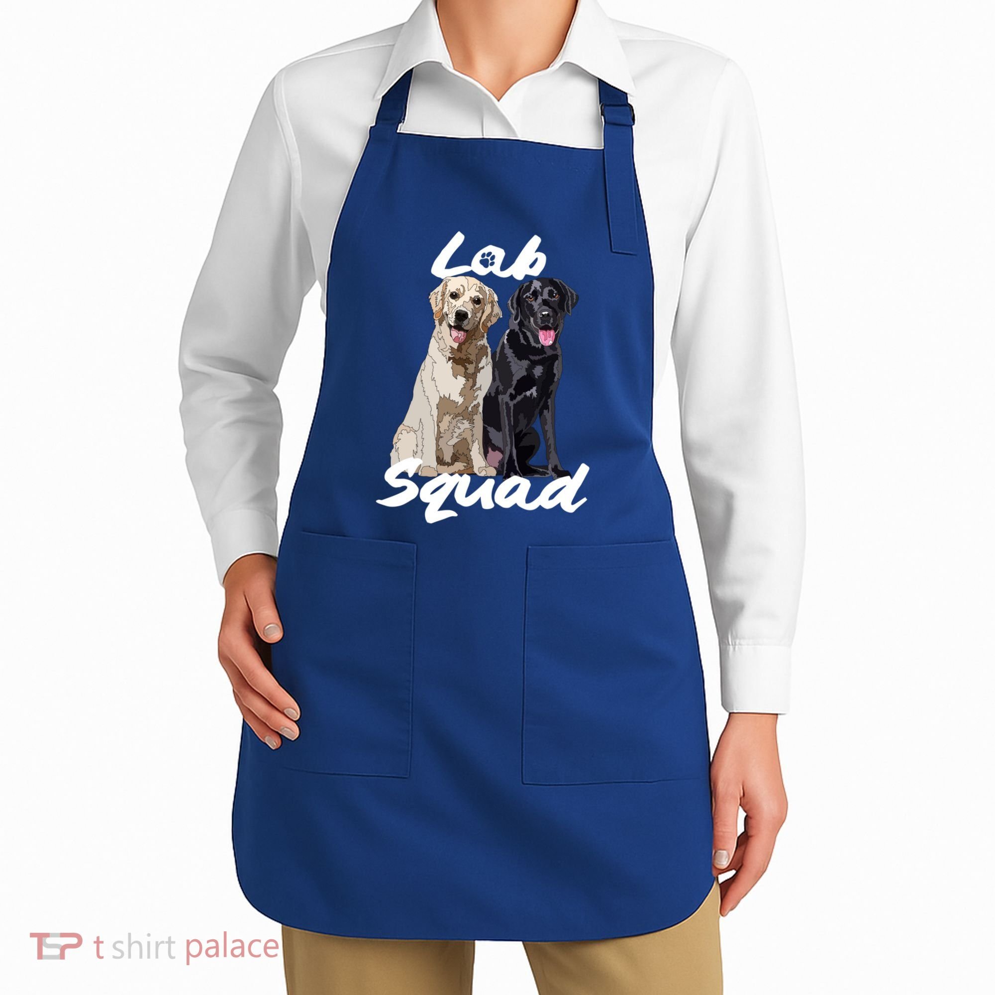 Labrador Lover Yellow Black Lab Squad Lab Mom Dad Cute Gift Apron