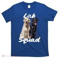 Labrador Lover Yellow Black Lab Squad Lab Mom Dad Cute Gift T-Shirt thumb 0