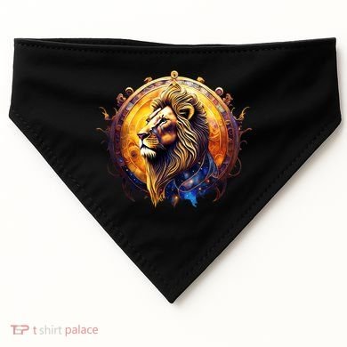 Leo Lion Zodiac Sign USA-Made Doggie Bandana