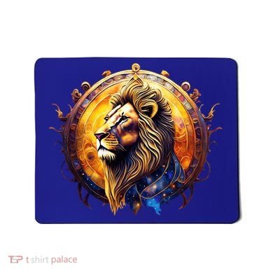 Leo Lion Zodiac Sign Mousepad