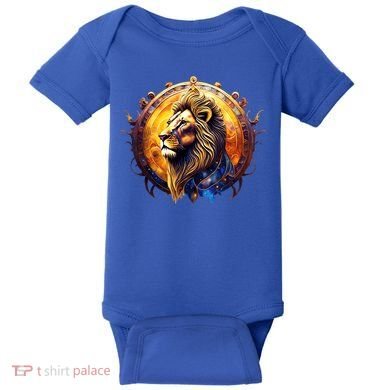 Leo Lion Zodiac Sign Baby Bodysuit