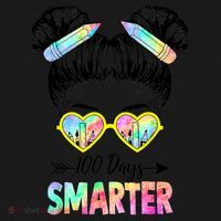 Little Miss 100 Days Smarter 100 Days Of School Teacher Gift Ornament thumb 1