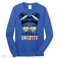 Little Miss 100 Days Smarter 100 Days Of School Teacher Gift Long Sleeve Shirt thumb 0