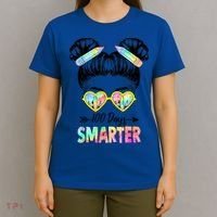 Little Miss 100 Days Smarter 100 Days Of School Teacher Gift T-Shirt thumb 4