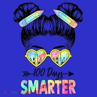 Little Miss 100 Days Smarter 100 Days Of School Teacher Gift Polo thumb 2