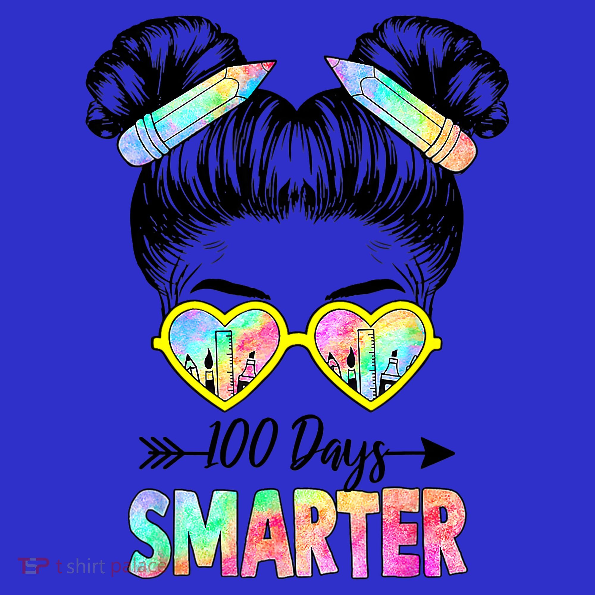 Little Miss 100 Days Smarter 100 Days Of School Teacher Gift Baby Bodysuit