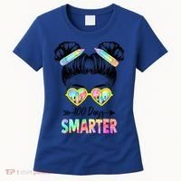 Little Miss 100 Days Smarter 100 Days Of School Teacher Gift Women's T-Shirt thumb 0
