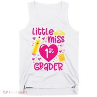 Little Miss 1st Grader 1st Grade Girl First Day Of School Tank Top thumb 0
