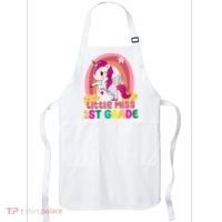 Little Miss 1st Grade Rainbow Unicorn Apron thumb 0