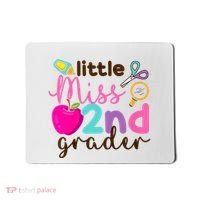 Little Miss 2nd Grade First Day Of Second Grade Cute Mousepad thumb 0