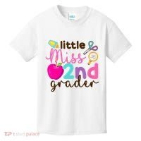 Little Miss 2nd Grade First Day Of Second Grade Cute Kids T-Shirt thumb 0