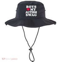 Love My Autism Swag Funny Autistic Awareness Idea Great Gift Bucket Hat thumb 0