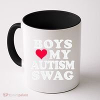 Love My Autism Swag Funny Autistic Awareness Idea Great Gift Coffee Mug thumb 0