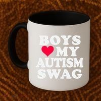 Love My Autism Swag Funny Autistic Awareness Idea Great Gift Coffee Mug thumb 2