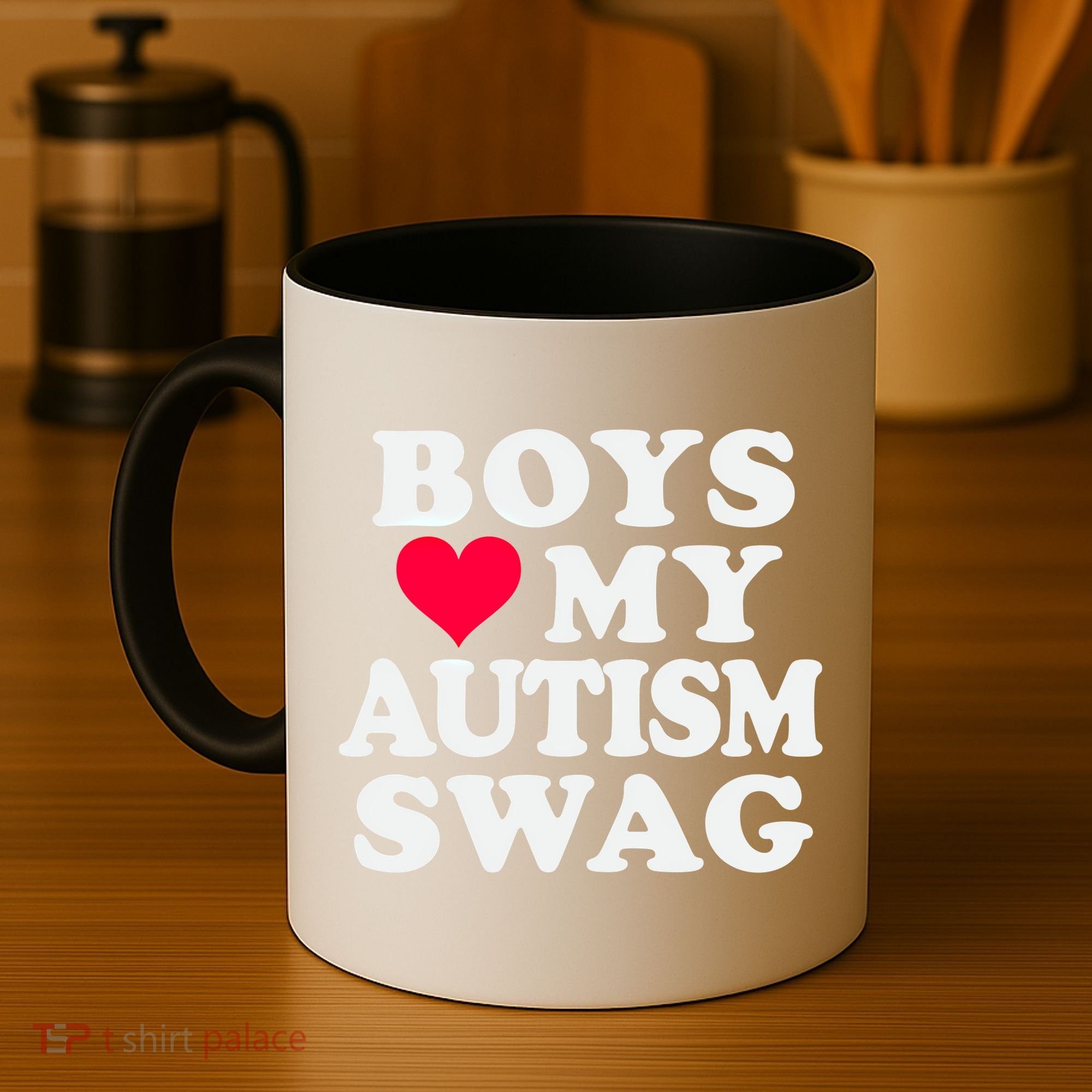 Love My Autism Swag Funny Autistic Awareness Idea Great Gift Coffee Mug