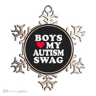 Love My Autism Swag Funny Autistic Awareness Idea Great Gift Ornament