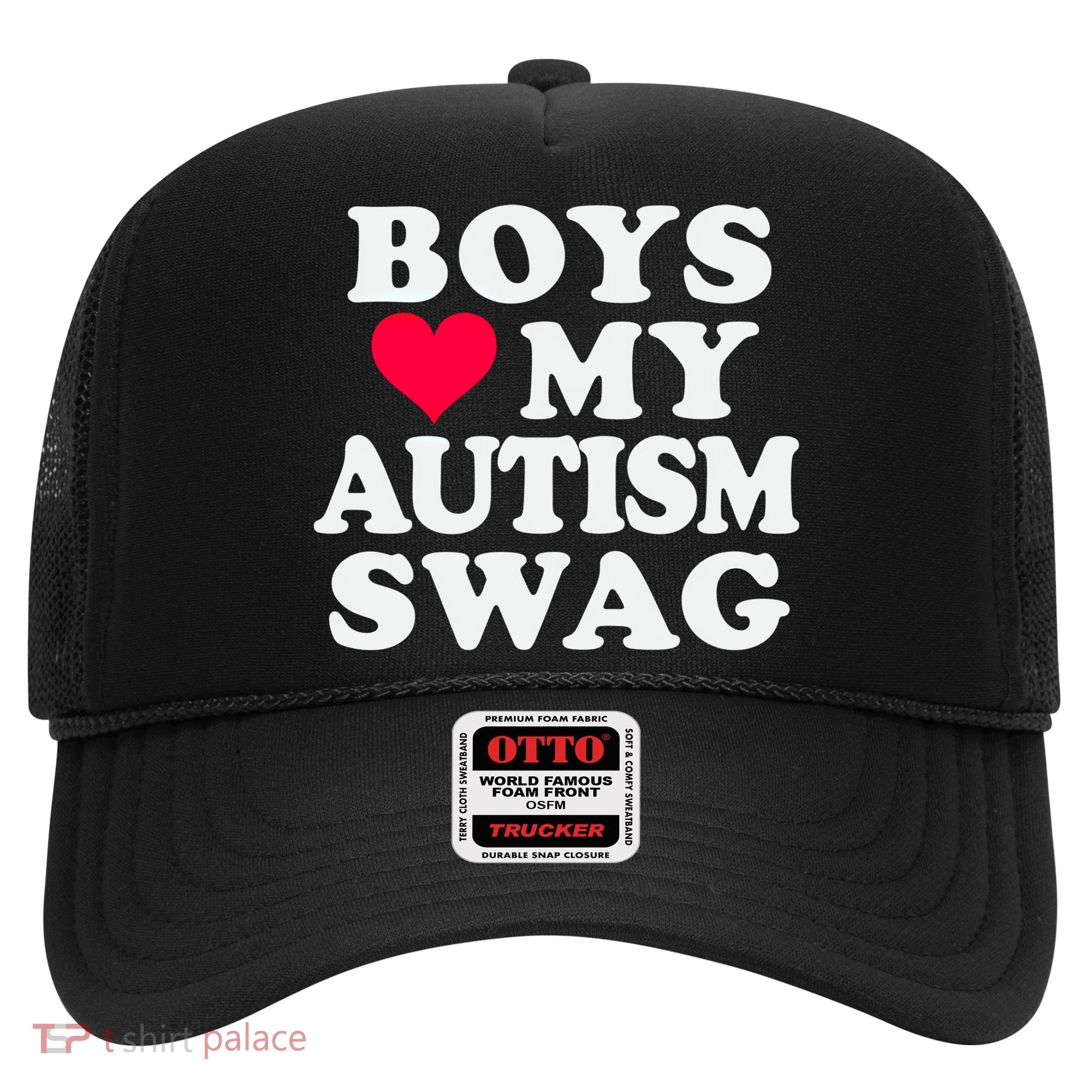 Love My Autism Swag Funny Autistic Awareness Idea Great Gift Hat