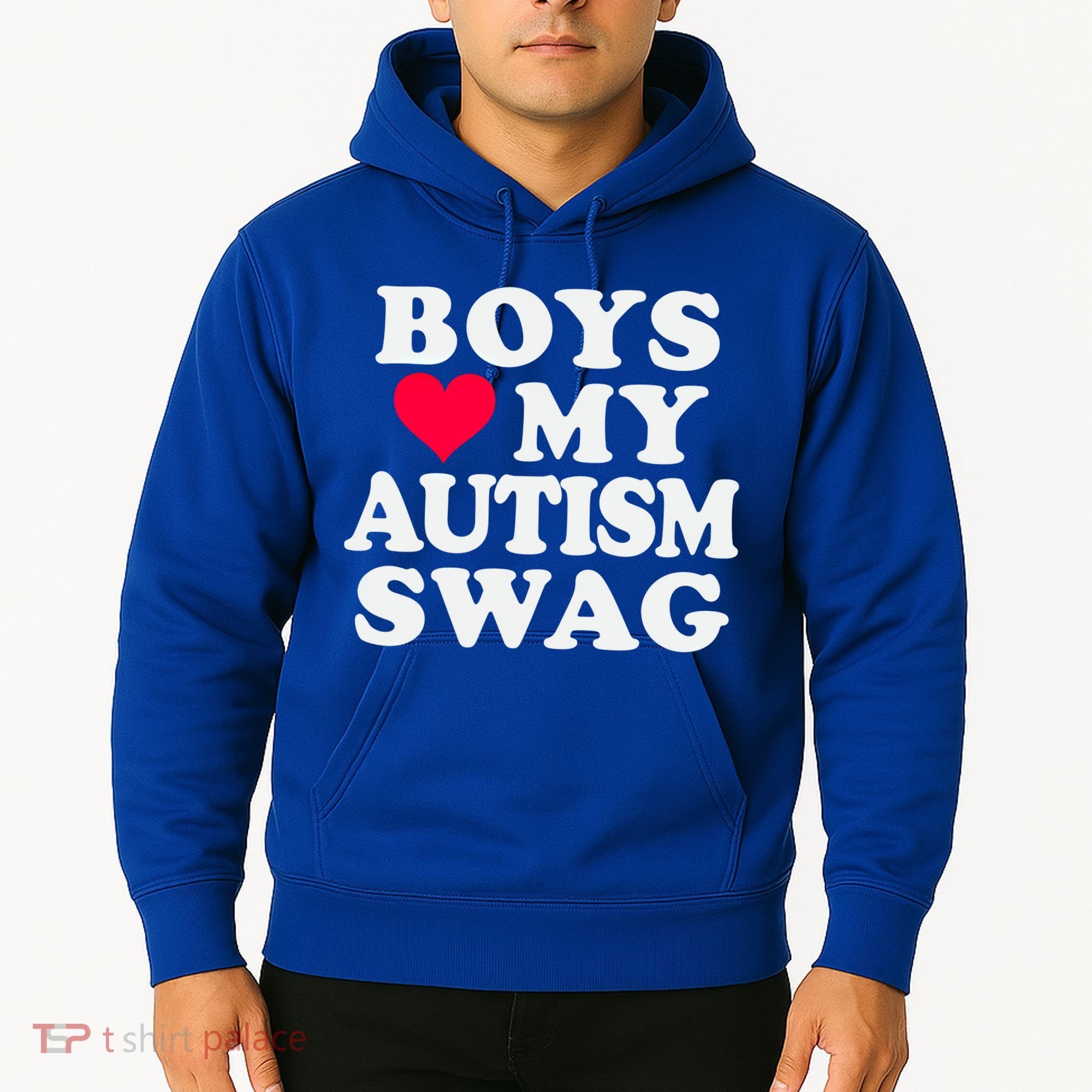Love My Autism Swag Funny Autistic Awareness Idea Great Gift Hoodie