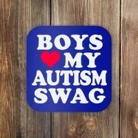 Love My Autism Swag Funny Autistic Awareness Idea Great Gift Coaster thumb 0