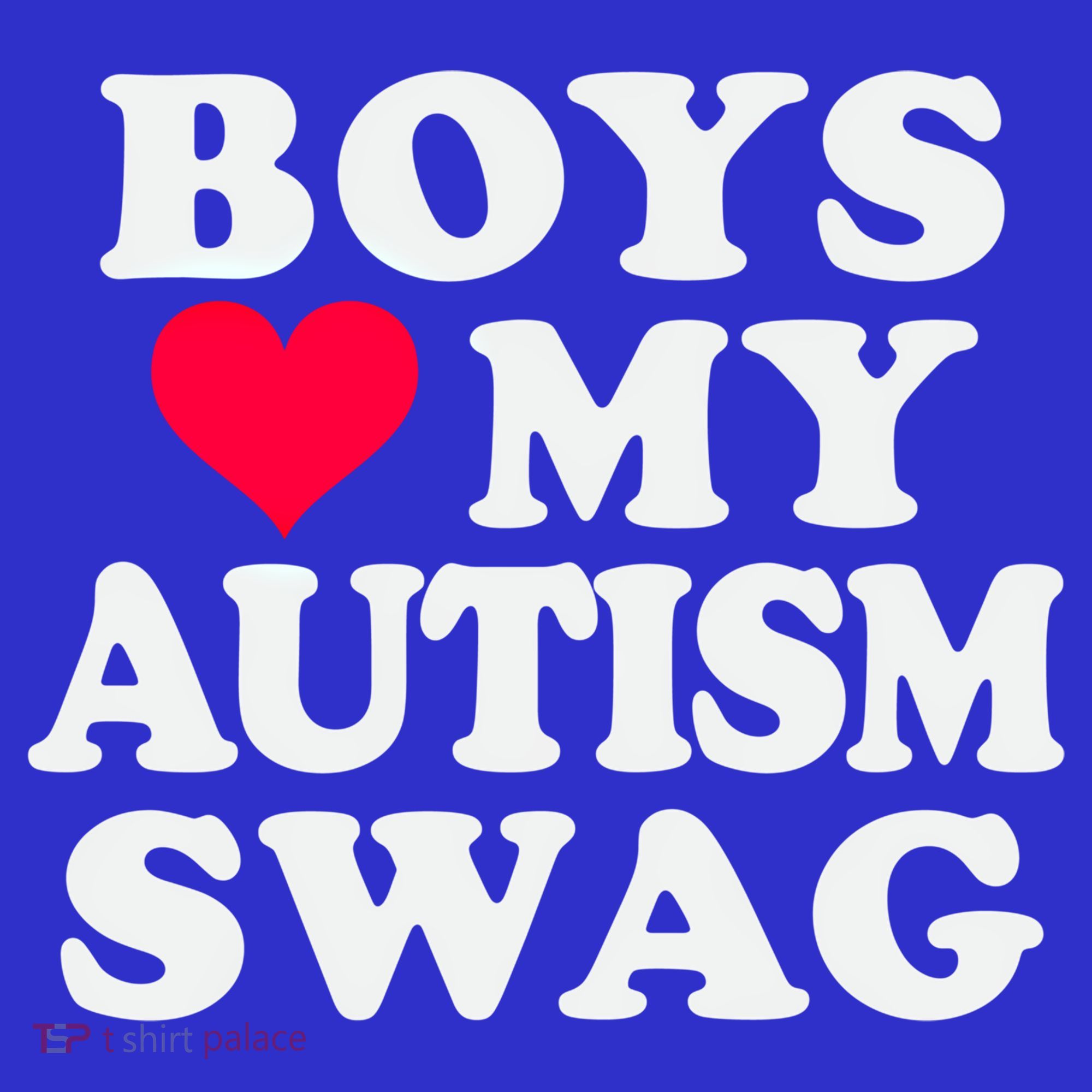 Love My Autism Swag Funny Autistic Awareness Idea Great Gift Tank Top