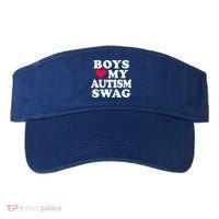 Love My Autism Swag Funny Autistic Awareness Idea Great Gift Visor thumb 0