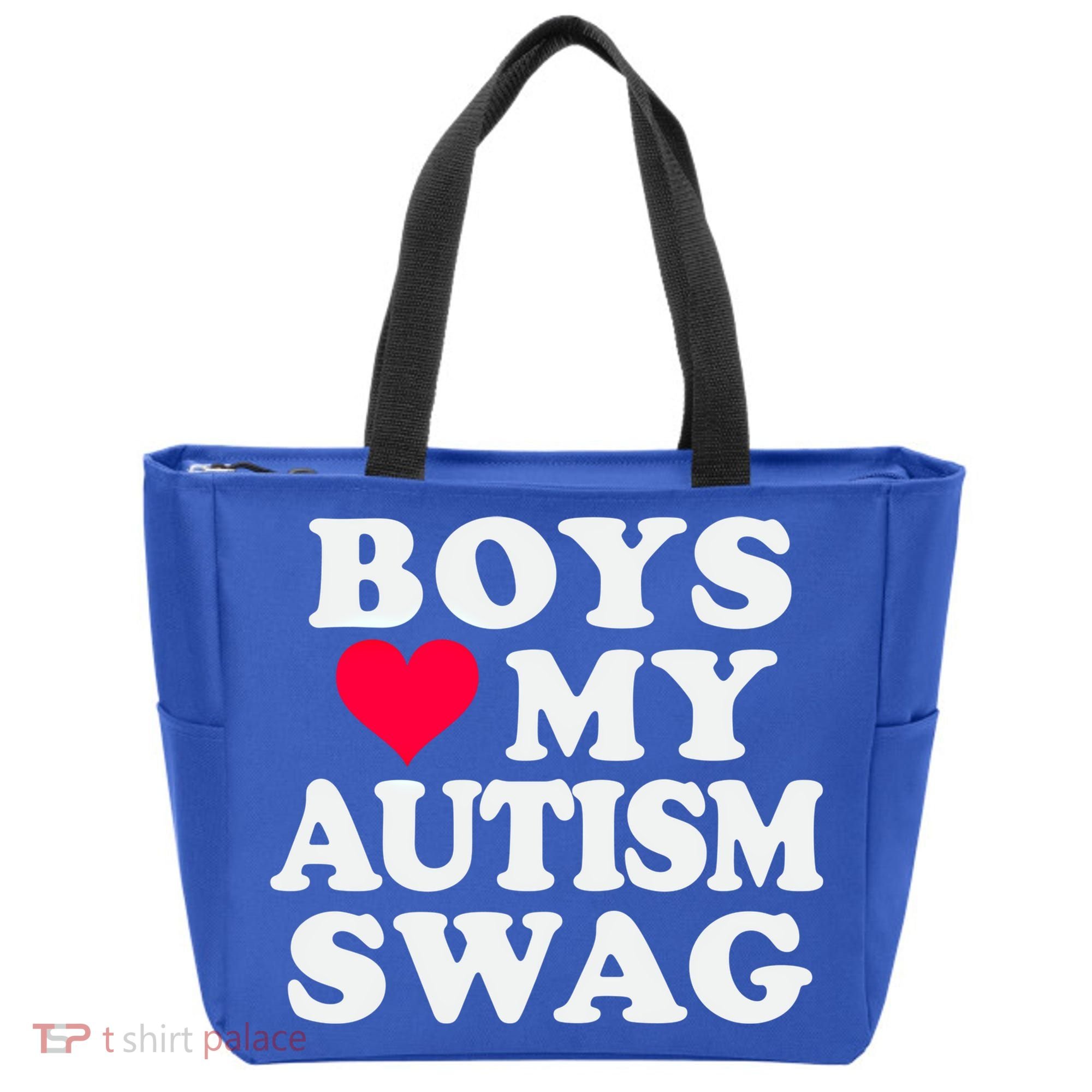 Love My Autism Swag Funny Autistic Awareness Idea Great Gift Tote Bag