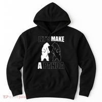 Let’S Make A Panda Polar Black Bear Hoodie thumb 0