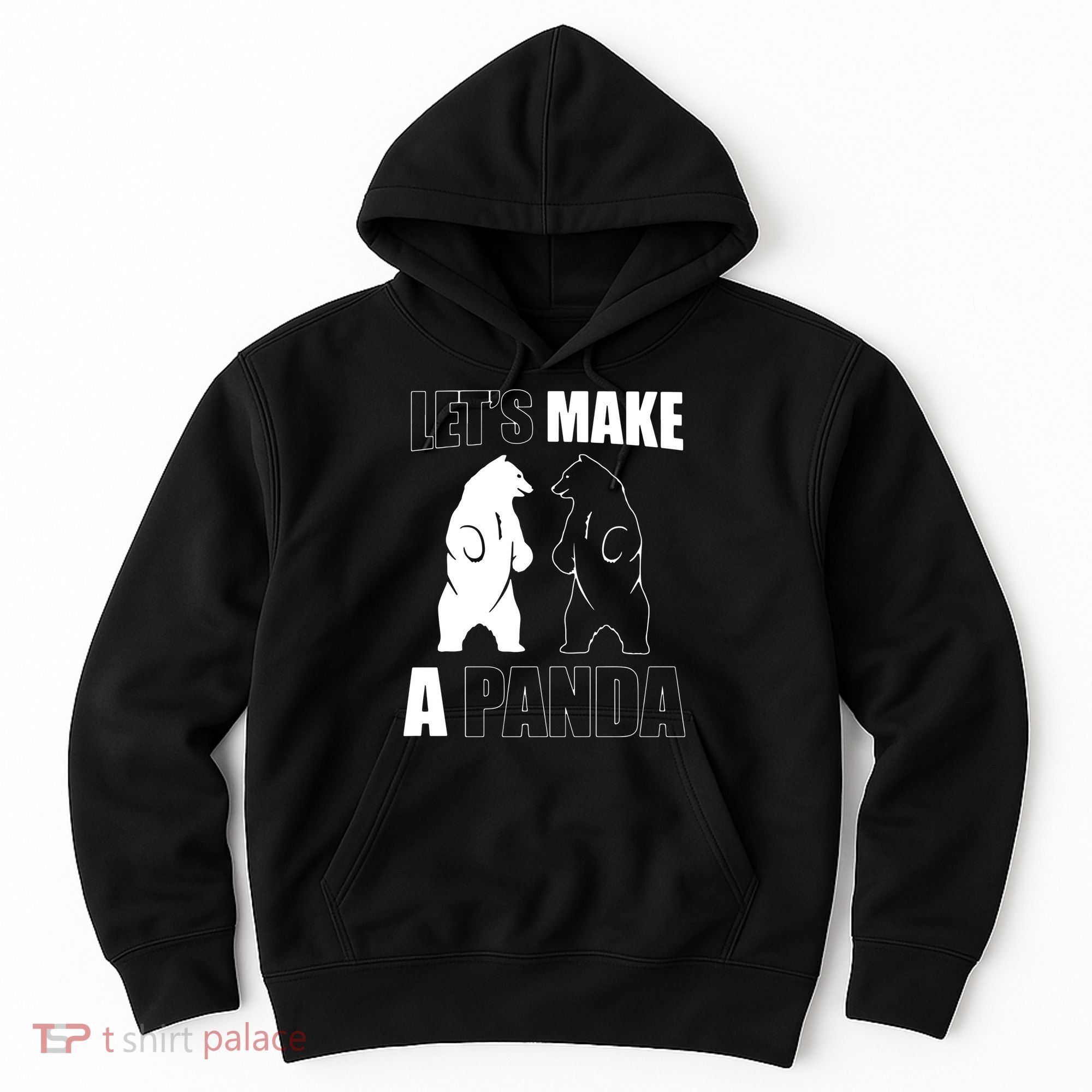 Let’S Make A Panda Polar Black Bear Hoodie