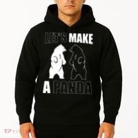 Let’S Make A Panda Polar Black Bear Hoodie thumb 2