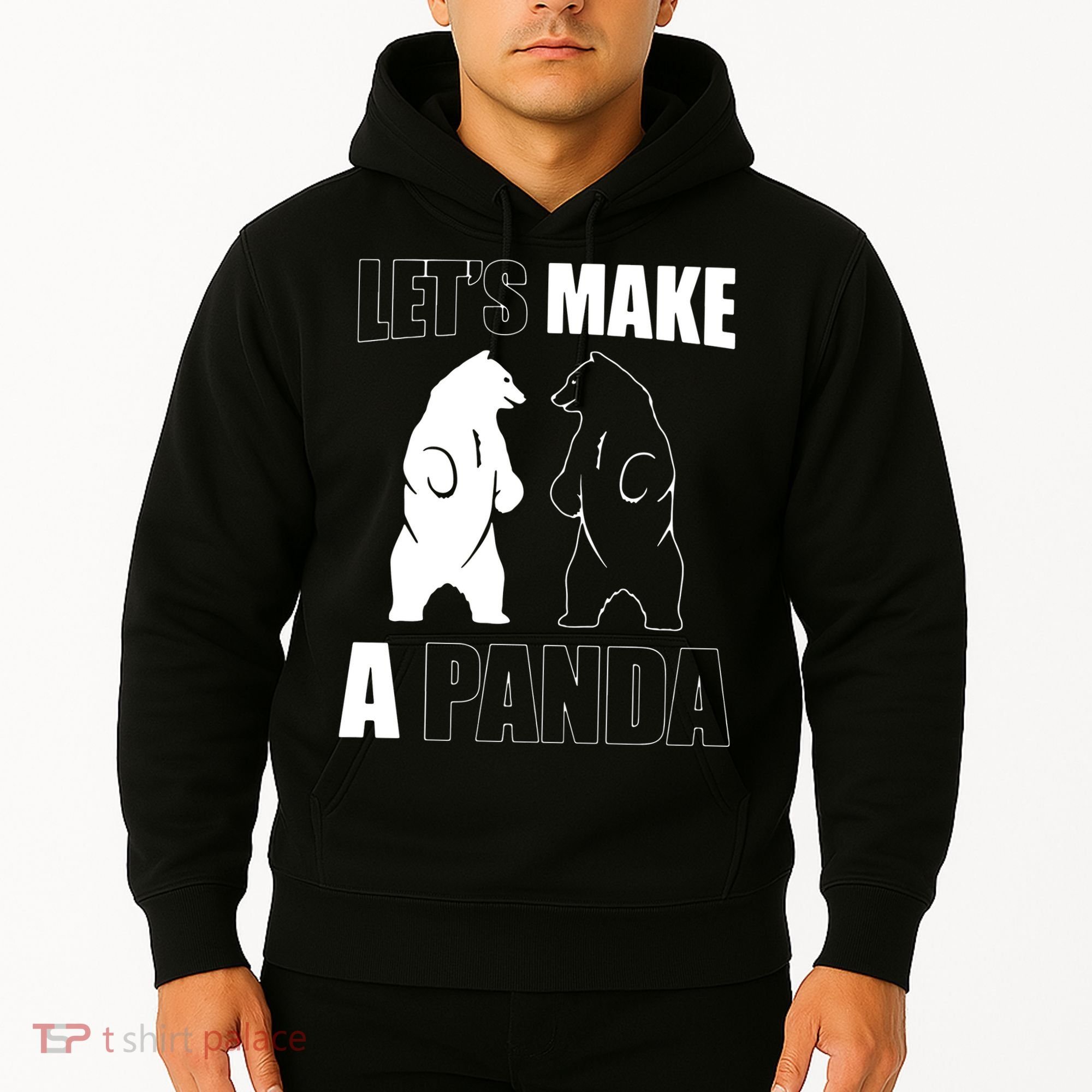Let’S Make A Panda Polar Black Bear Hoodie