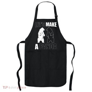 Let’S Make A Panda Polar Black Bear Apron