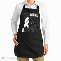 Let’S Make A Panda Polar Black Bear Apron thumb 2